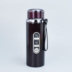 Stainless Steel Vacuum Insulated Thermos Bottle – Leakproof Water Bottle for Travel, Gym & Office