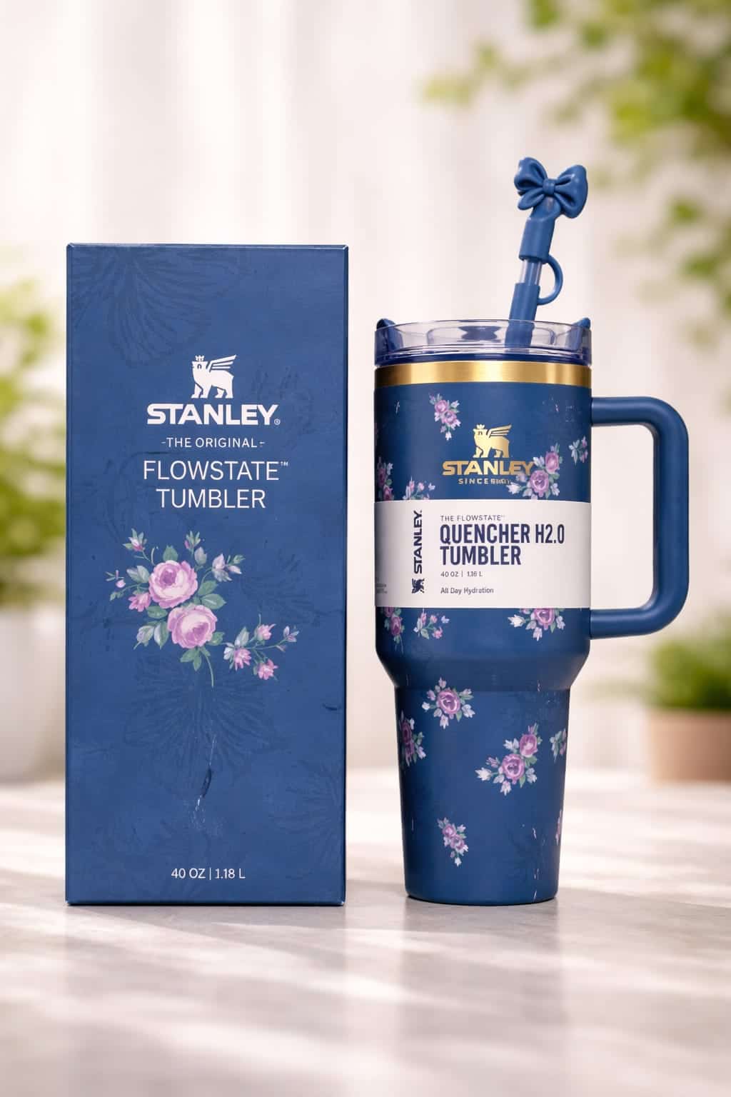 Stanley Premium Vacuum Insulated Stainless Steel Travel Tumbler with Gift Box