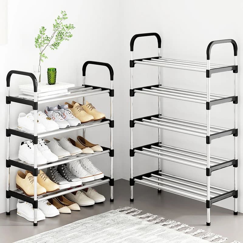 Multi-Purpose Space-Saving Shoe Rack Organizer