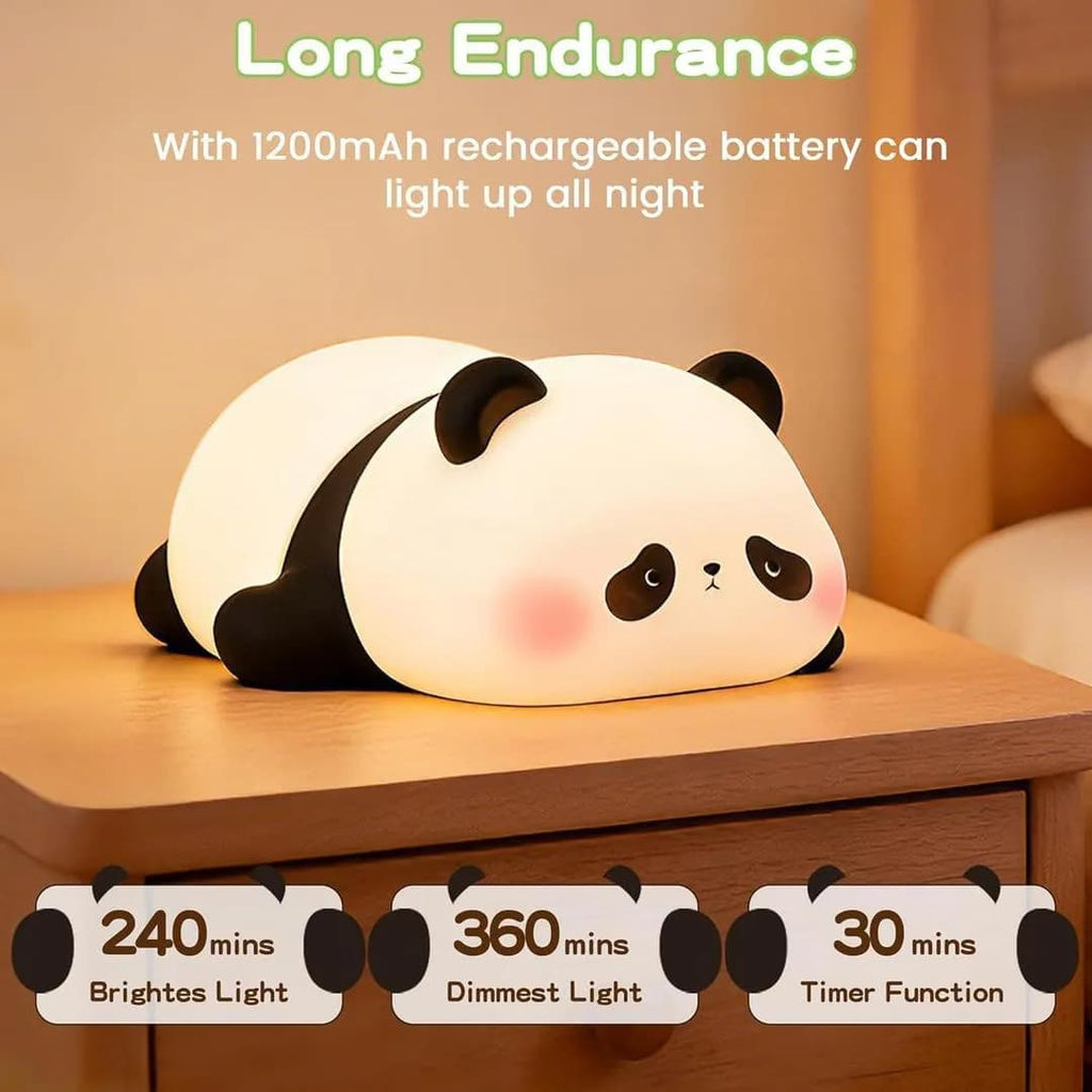 Cute & Luxury Panda Night Lamp - USB Rechargeable