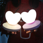 Heart shaped night lamp for Couples-Rechargeable