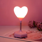 Heart shaped night lamp for Couples-Rechargeable