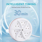 White electronic timer with digital display on a blue background, labeled 'Intelligent Timing'.