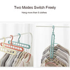 Multi-port Support Hanger Scarf Clothes Hangers Drying Rack