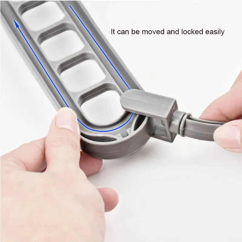 Multi-port Support Hanger Scarf Clothes Hangers Drying Rack