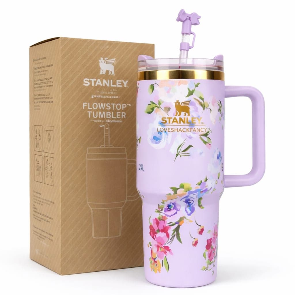 Premium Stanley 40oz Tumbler with Gift Box