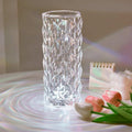Premium Crystal Rose Diamond Lamp-with Remote & USB Rechargeable
