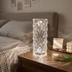 Premium Crystal Rose Diamond Lamp-with Remote & USB Rechargeable