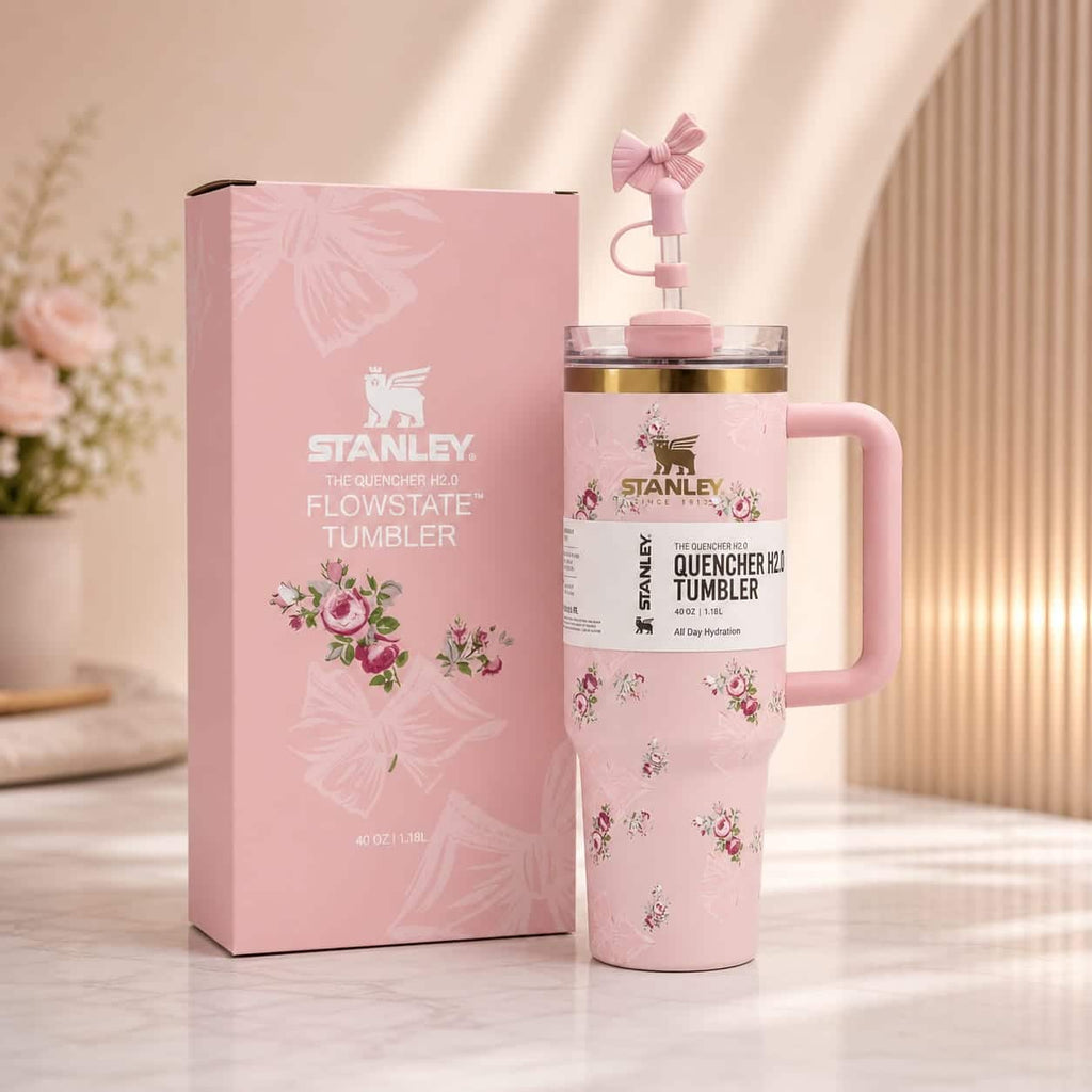 Stanley Premium Vacuum Insulated Stainless Steel Travel Tumbler with Gift Box