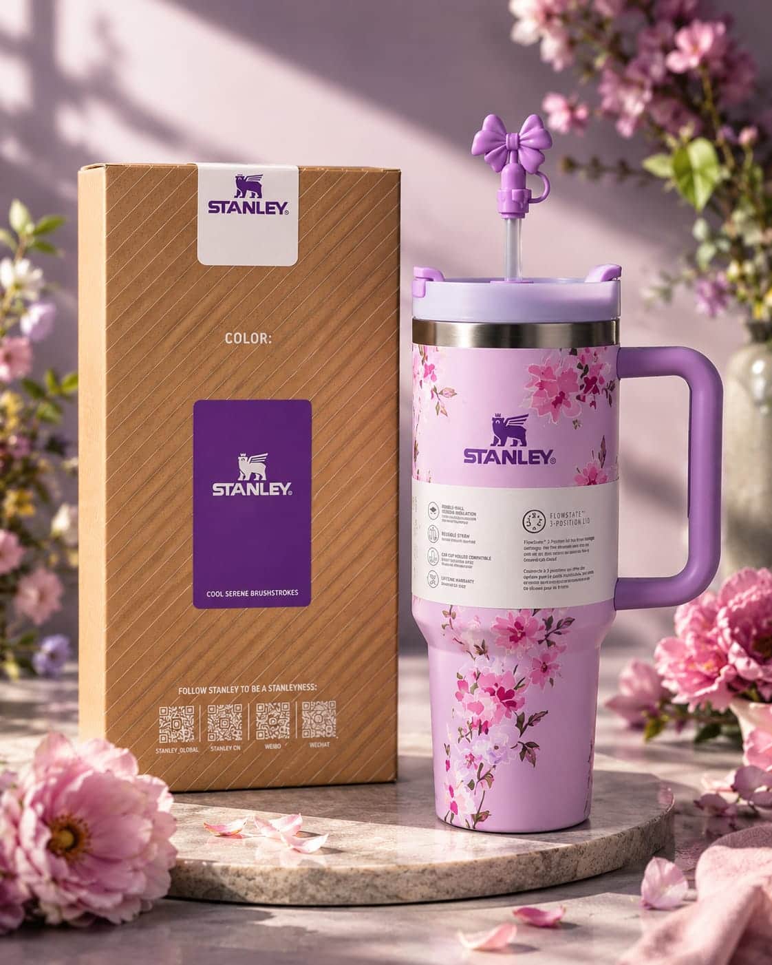 Premium Stanley 40oz tumbler